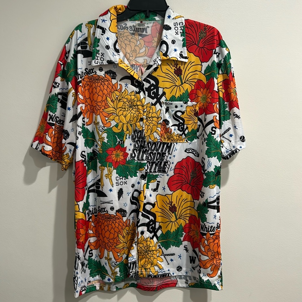 Destroyer Rocks - White Sox Button Down Shirt